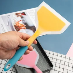 Full Silicon Heavy Flat Shape Kitchen Spatula