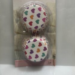 Plastic 50 pieces cup cake slices
