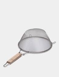 Small Deep Frying Strainer Wooden Han