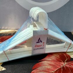 Pack of 12 White Baby Hangers 0