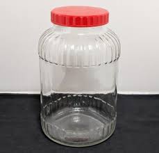 Glass Jar with Cap – 4 Liters