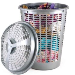 Grey Laundry Basket For Cloths